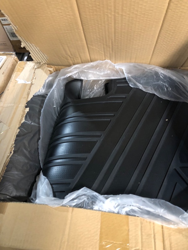 Photo 2 of Floor Mats for Tesla Model Y 2020 2021 2022 2023 Accessories, Octomo All Weather Trunk Mats Cargo Liners 