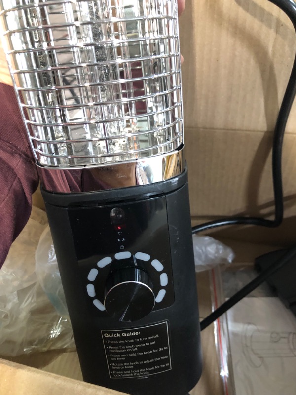 Photo 5 of **For Parts Only/No Refund** Tower Space Heater|