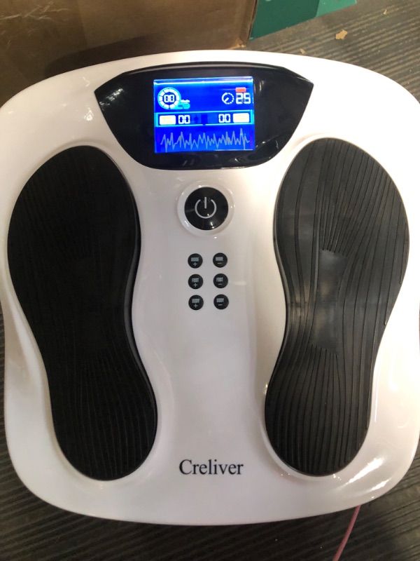 Photo 2 of Creliver Foot Nerve Muscle Stimulator Pro, TENS & EMS Foot Massager for Neuropathy, Circulation and Body Pain Relief, Electric Feet Legs Blood Circulation Machine, FSA or HSA Eligible