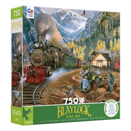 Photo 1 of Ceaco - Blaylock - Telluride Homecoming - 750 Piece Interlocking Jigsaw Puzzle
