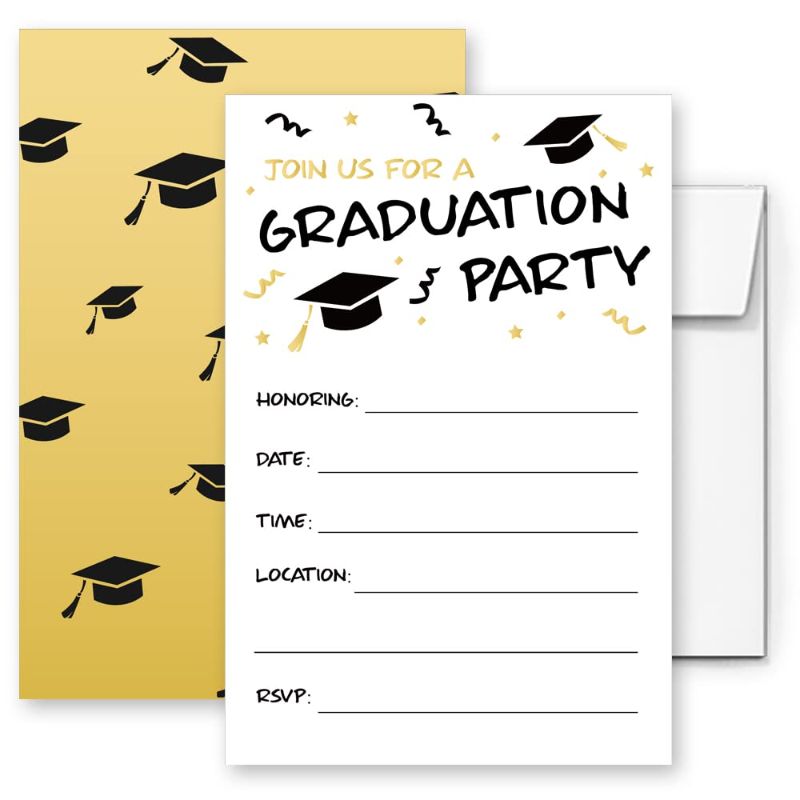 Photo 1 of Graduation invitations 40 cards with envelopes grad 