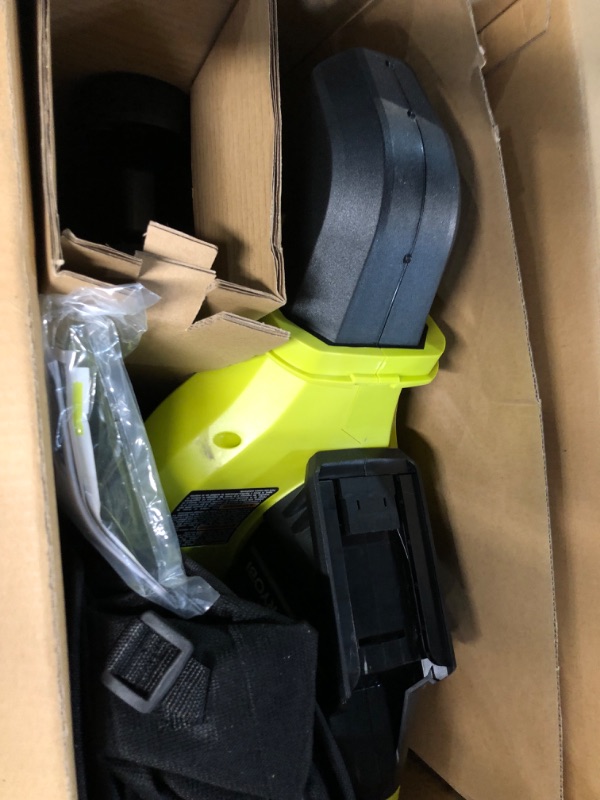 Photo 2 of [READ NOTES] NON REFUNDABLE PARTS ONLY
RYOBI 40-Volt Lithium-Ion Cordless Battery Leaf Vacuum/Mulcher (Tool Only)