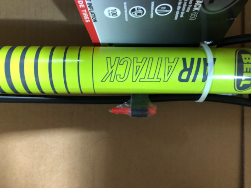 Photo 4 of (READ FULL POST) Bell Air High Volume Bicycle Pump Air Attack 650 - Yellow