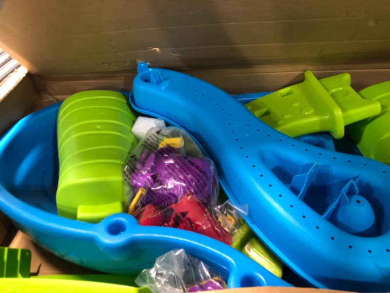 Photo 3 of ***USED - LIKELY MISSING PARTS - UNABLE TO VERIFY FUNCTIONALITY***
Step2 Rain Showers Splash Pond Water Table | Kids Water Play Table with 13-Pc Accessory Set for 18 months to 96 months Without Umbrella PlaySet