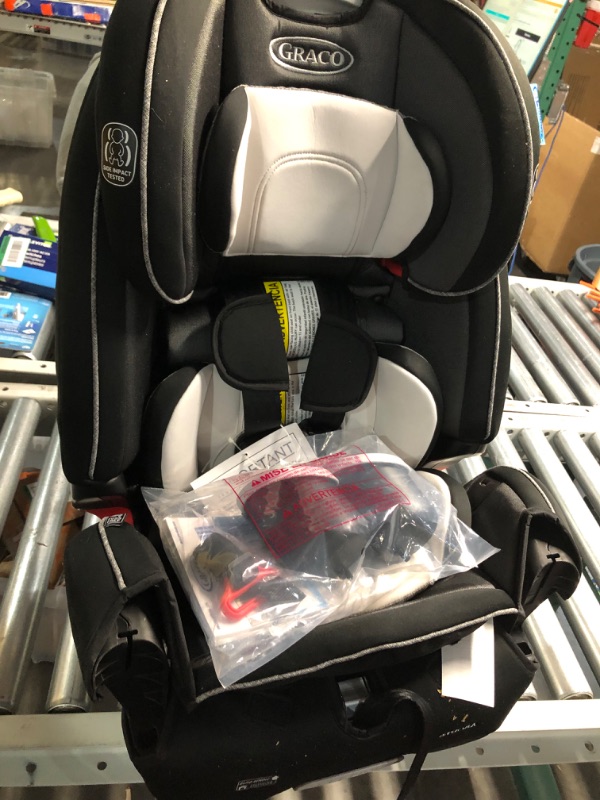 Photo 5 of *NO ORIGINAL BOX* Graco 4Ever DLX 4 in 1 Car Seat, Infant to Toddler Car Seat, with 10 Years of Use, Fairmont , 20x21.5x24 Inch (Pack of 1) DLX Fairmont