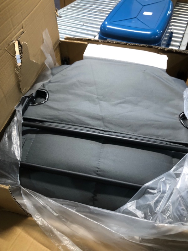 Photo 2 of ***USED - LIKELY MISSING PARTS - UNABLE TO VERIFY FUNCTIONALITY***
Mopaicot Folding Camping Cot for Adults, 5-Position Folding Chaise Lounge Chair for Indoor Outdoor Travel Heavy Duty Supports 550 lbs, Perfect for Camping, Pool, Beach, Patio