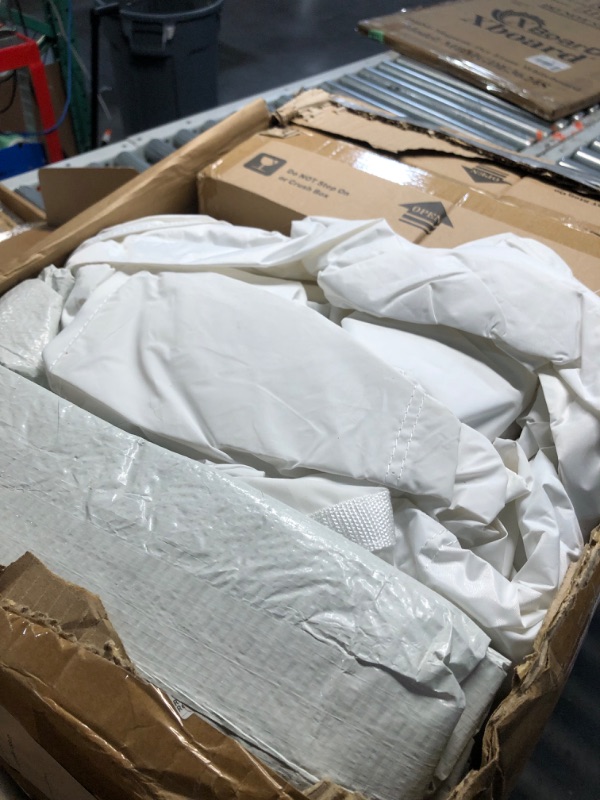 Photo 2 of Inflatable White Bounce House Professional Jumping Bouncy Castle Bouncer for Wedding Party with Balloons Carrying Bag Repair Kit (10 * 8 * 8ft?3 * 2.5 * 2.5m?)