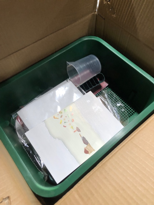 Photo 1 of Blütezeit Worm Composter 3-Tray, Worm Farm with Compost Worms Starter Kit for Vermicomposting Indoor & Outdoor, Worm Bin for Recycling Food Waste (Green)