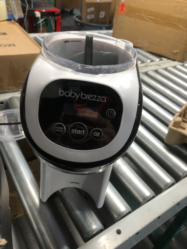 Photo 3 of Baby Brezza Formula Pro Mini Baby Formula Maker – Small Baby Formula Mixer Machine Fits Small Spaces and is Portable for Travel– Bottle Makers Makes The Perfect Bottle for Your Infant On The Go Formula Pro Mini Dispenser Machine