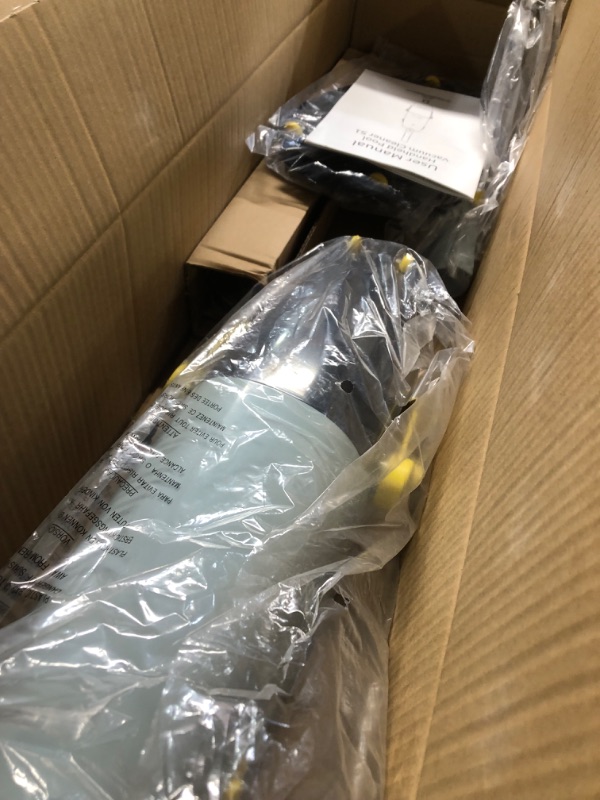Photo 4 of (2024 Upgraded) Lydsto Handheld Pool Vacuum with Telescopic Pole, Cordless Rechargeable Pool Vacuums Cleaner, 60 Mins Running Time, Deep Cleaning for Above & In-ground Pools, Hot Tubs, Spas Silver