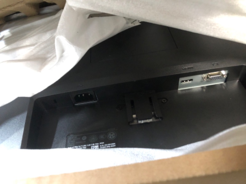 Photo 1 of Dell 27 inch Monitor FHD (1920 x 1080) 16:9 Ratio with Comfortview (TUV-Certified), 75Hz Refresh Rate, 16.7 Million Colors, Anti-Glare Screen 