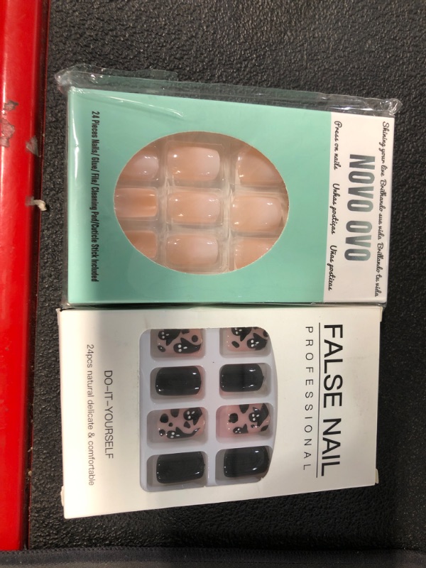 Photo 1 of **BUNDLE OF 2 AND NONREFUNDABLE**
FAKE NAILS SET 