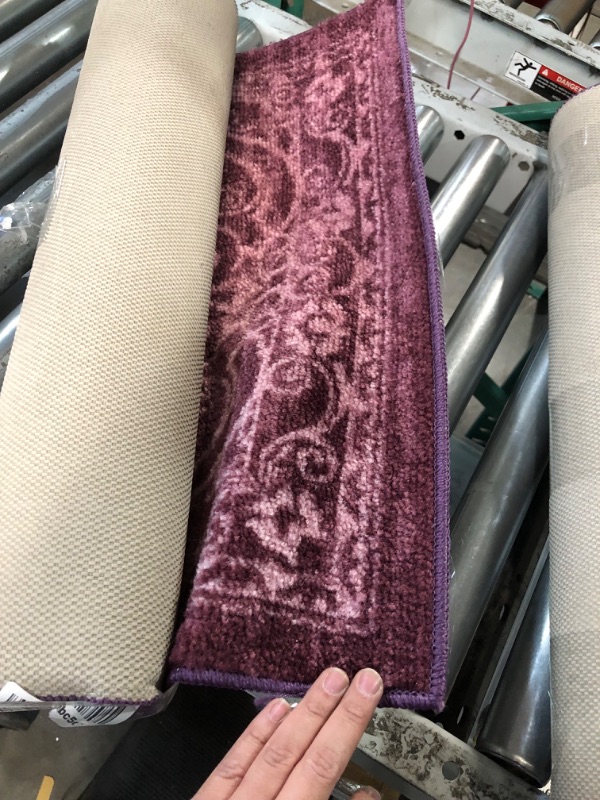 Photo 1 of **General post** Rough measurements
2ft by 6 in purple rug 

