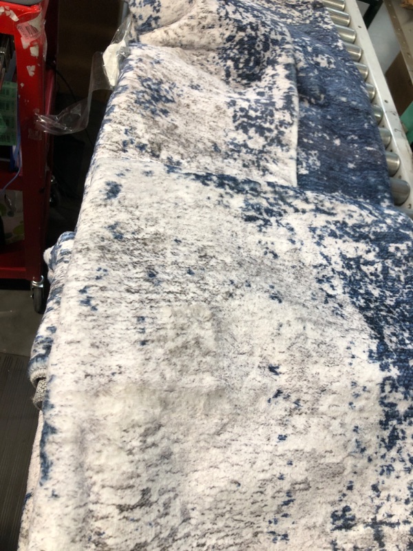 Photo 1 of **General post** Rough measurements
8ft by 1ft blue and white carpet 