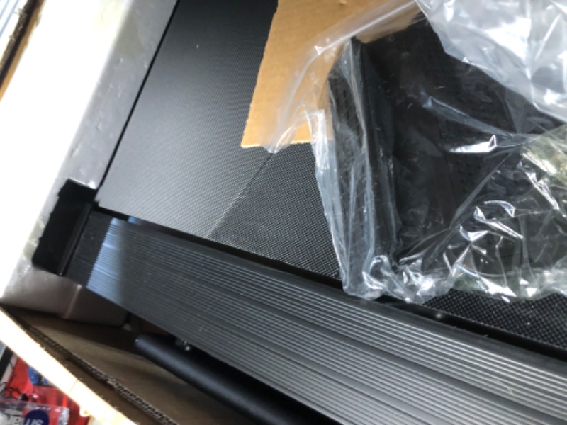 Photo 1 of (MINOR DAMAGE/ SEE NOTES) 2 in 1 Foldable Treadmill 3.0HP Under Desk Electric Walking Pad with APP Remote Control and LED Display Indoor Treadmills 