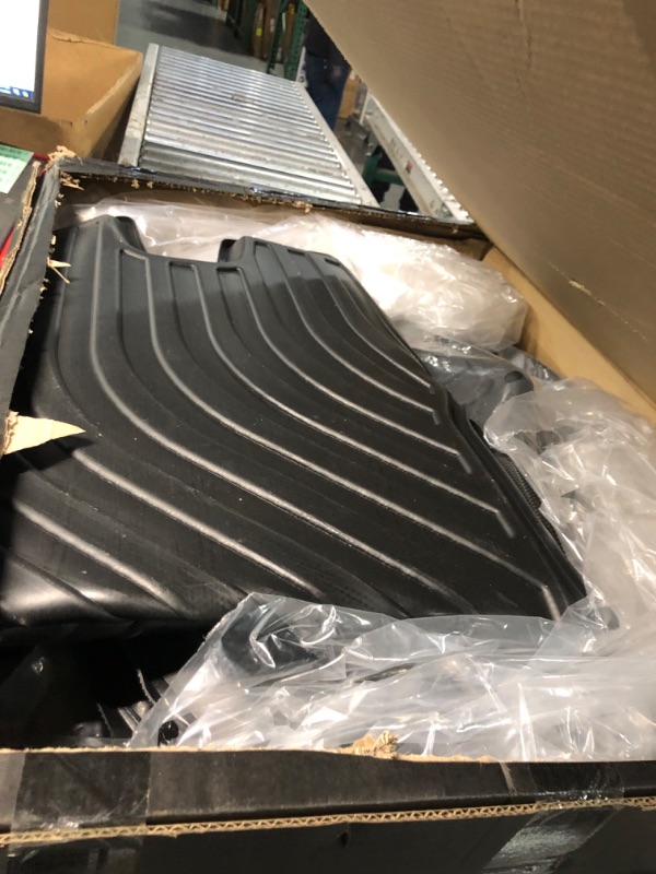 Photo 1 of KIKIMO 6PCS Tesla Model X Floor Mat 6 Seater 2024 2023 2022, Tesla Model X Accessories, All Weather Floor Mat Full Set