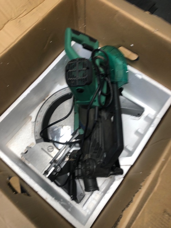 Photo 7 of *FOR PARTS ONLY* NON FUNCTIONAL
Metabo HPT 12-in Dual Bevel Compound Corded Miter Saw