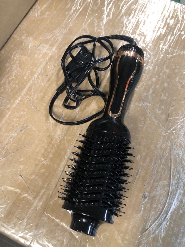 Photo 2 of 7MAGIC Blow Dryer Brush, 1200W Hair Dryer Brush Blow Dryer for Women, One Step Volumizer and Styler in One, Hot Air Brush with Ceramic Coating for Straight and Curling Hair Salon, Anti Frizz