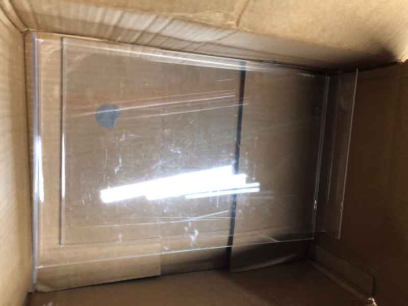 Photo 1 of 2 Pack Acrylic Frame for 11" x 17" Signs Bottom Load Double Sided Pricing Sheet Display Clear for Reception Areas and Restaurants by Marketing Holders 2 11"w x 17"h