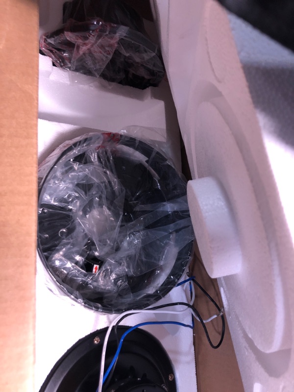 Photo 1 of **PARTS ONLY NOREFUNDS*Minka Ceiling Fan Co. Ormond 60-in Matte Black Integrated LED Indoor Ceiling Fan with Light and Remote (3-Blade)