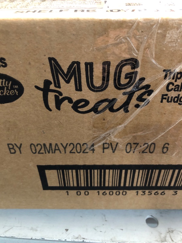 Photo 2 of **no refunds**Betty Crocker Mug Treats Soft-Baked Chocolate Chip Cookie Mix with Fudge Topping, 4 Servings (Pack of 6)