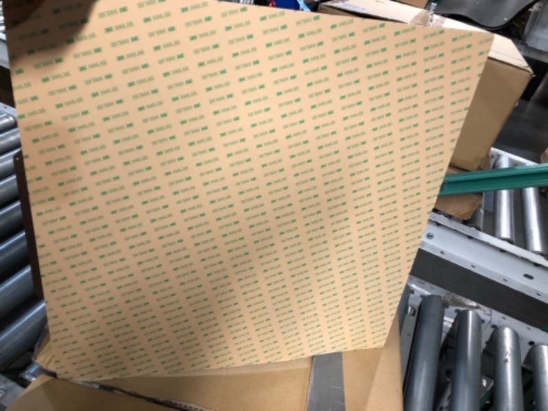 Photo 1 of CR-10 S5?Double Sided Textured PEI Sheet?Flexible Spring Steel Build Plate?510x510mm/20x20inch?with Magnetic Base for Cr 10 S5/Pro 3D Printer 510*510mm texture Textured