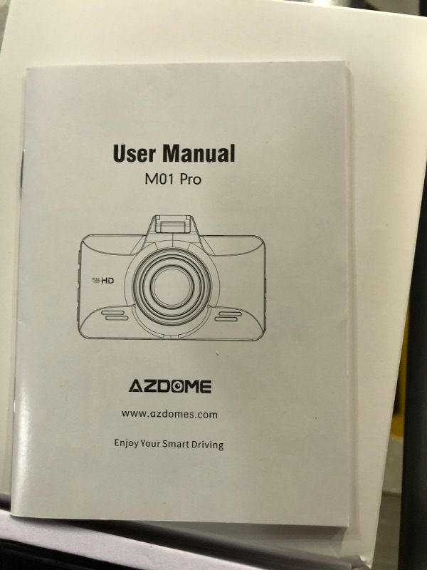 Photo 2 of AZDOME Dual Dash Cam Front and Rear, 3 inch 2.5D IPS