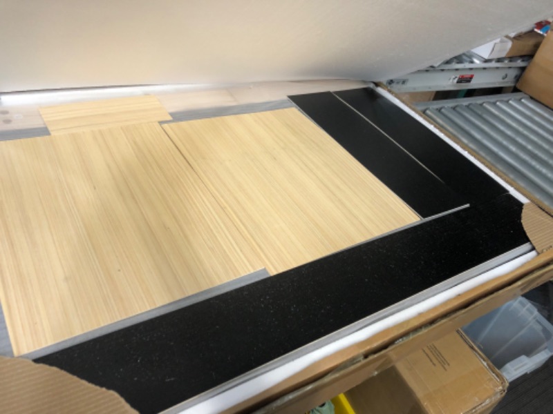 Photo 1 of Vanity Table with Lighted Mirror, Modern Makeup Vanity Table with 10 Lights Makeup Desk 4 Drawer Storage Dressing Table for Bedroom (Black)