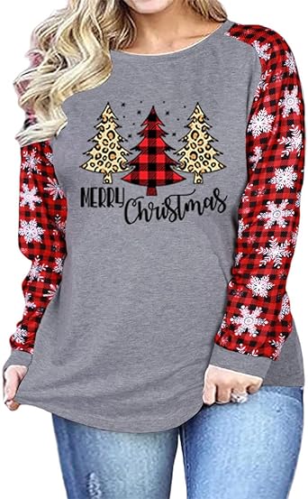 Photo 1 of *STOCK PIC FOR REFERENCE* Plus Size Christmas Plaid Shirt