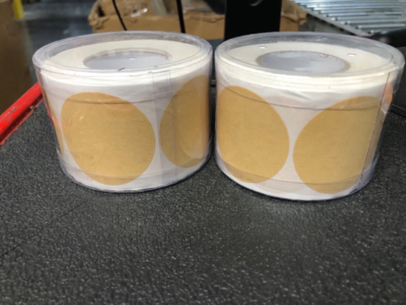 Photo 1 of NONREFUNDABLE 2 PACK HAOHONSIN 2" Label Stickers, 600 Pcs/Roll