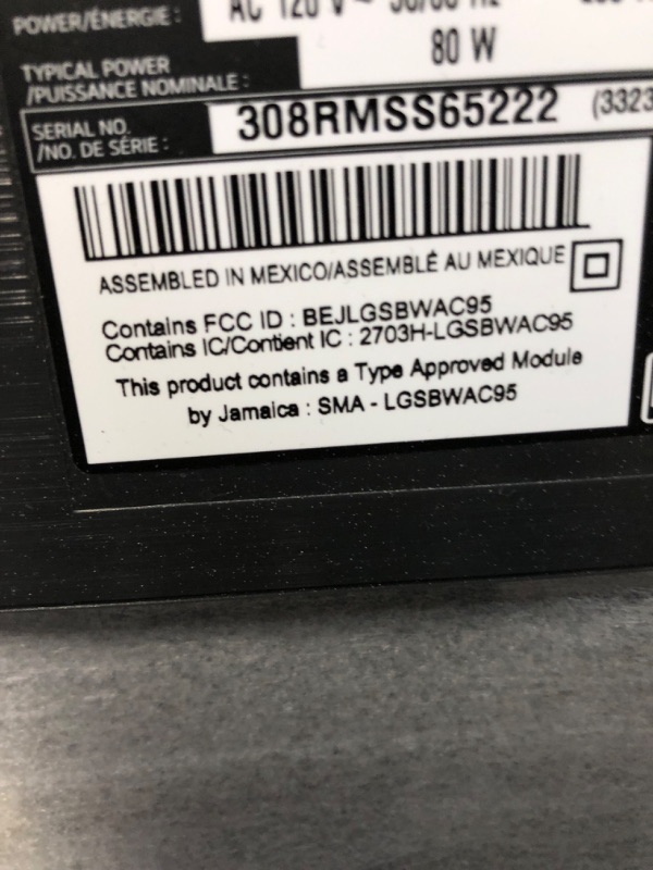 Photo 5 of *MINOR DAMAGE ON BACK, SEE NOTES* LG C3 Series 48-Inch Class OLED evo Smart TV OLED48C3PUA, 2023 - AI-Powered 4K, Alexa Built-in 48 inch TV Only