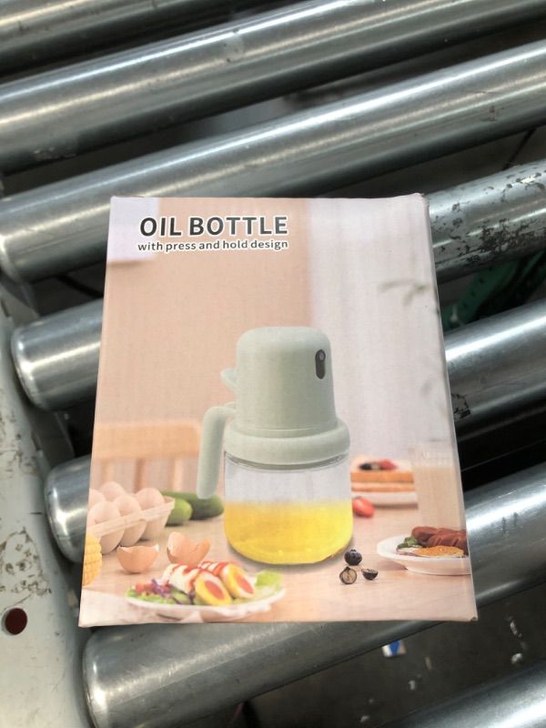 Photo 2 of Oil Sprayer for Cooking, 180ml Olive Oil Sprayer Mister, Olive Oil Spray Bottle, Air Fryer Vegetable Vinegar Oil Portable Mini Kitchen Gadgets for Baking, Salad, Grilling, BBQ, Roasting (A)