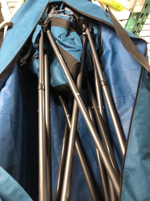 Photo 4 of Yestomo Camping Chairs for Adults, Oversized Lawn Chairs, Support to 450LBS Lapis Blue
