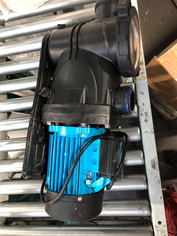 Photo 1 of ***SEE NOTES POWER CORD HAS BEEN CUT PARTS ONLY NONREFUNDABLE
BOMGIE 3HP Inground Pool Pumps 7860GPH, Above Ground Pool Pump Single Speed with Strainer Basket for Pool 220V, High Flow, Powerful Self Primming Swimming Pool Pumps with Filter Basket, Low Noi