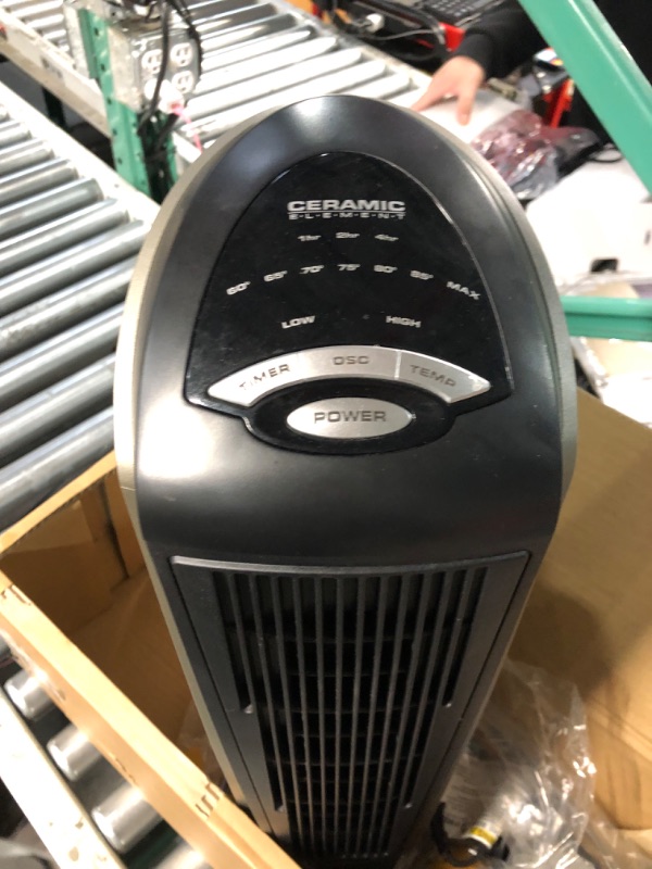 Photo 3 of *MISSIN REMOTE* Lasko Products Lasko 1500 Watt 2 Speed Ceramic Oscillating Tower Heater with Remote