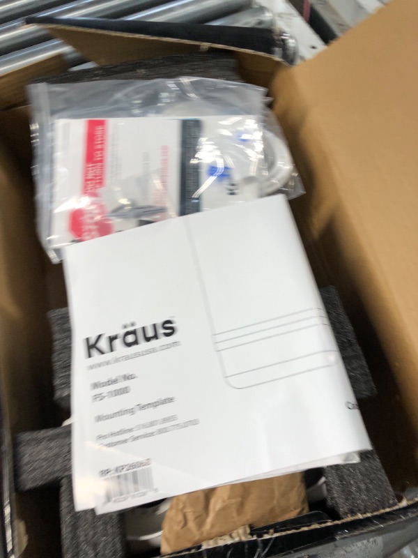 Photo 3 of (READ FULL POST) KRAUS Purita 2-Stage Carbon Block Under-Sink Water Filtration System with Digital Display Monitor, FS-1000, White 