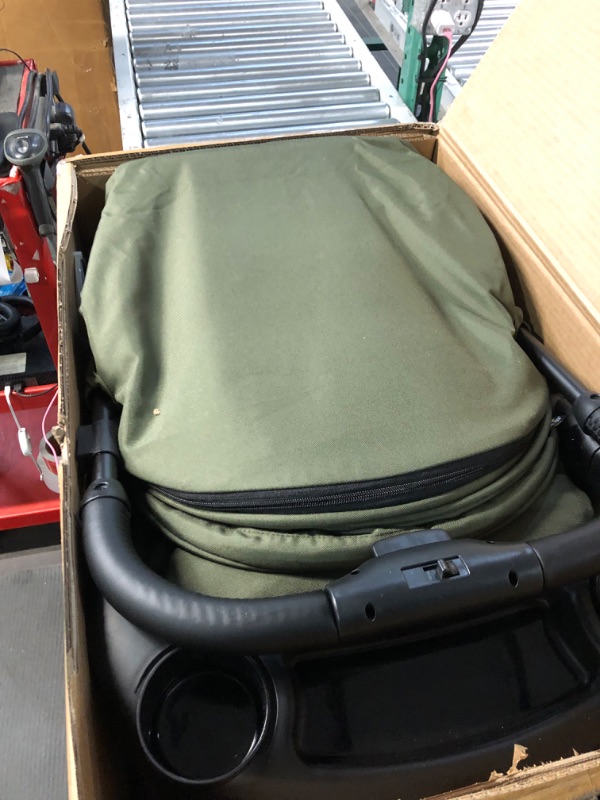 Photo 5 of *see notes* Mompush Lithe V2 Lightweight Stroller + Snack Tray, Ultra-Compact Fold & Airplane Ready, Forest