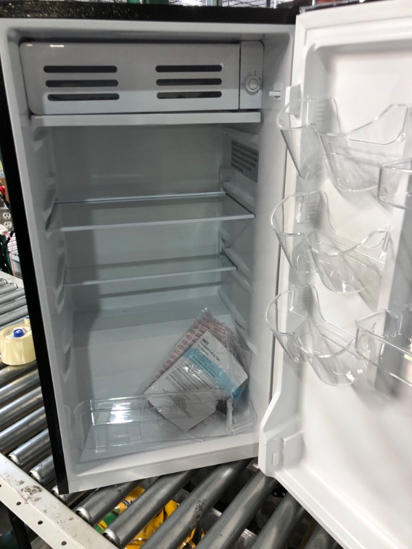 Photo 1 of Frigidaire EFR323 3.2 cu ft Compact Fridge, Mini Refrigerator, Stainless Steel, Platinum Series 3.2 cu ft Single Door Fridge