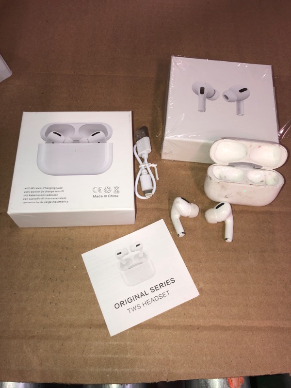 Photo 2 of (SIMILAR TO STOCK PHOTO) Bluetooth 5.3 Wireless Earbuds, P3+ Deep Bass Hi-fi Stereo Headset with Microphone in-Ear Call Noise Canceling Bluetooth Headphones, Immersive Premium Sound Ear Buds for iPhone, Android Clear