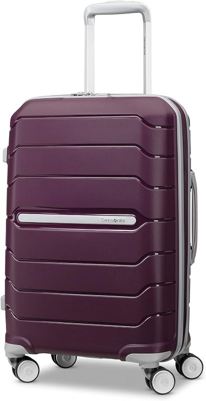 Photo 1 of ***USED - DIRTY - SCUFFED AND SCRAPED - NO PACKAGING - DEFAULT CODE IS 0-0-0***
Samsonite Freeform Hardside Expandable with Double Spinner Wheels, Carry-On 21-Inch, Merlot