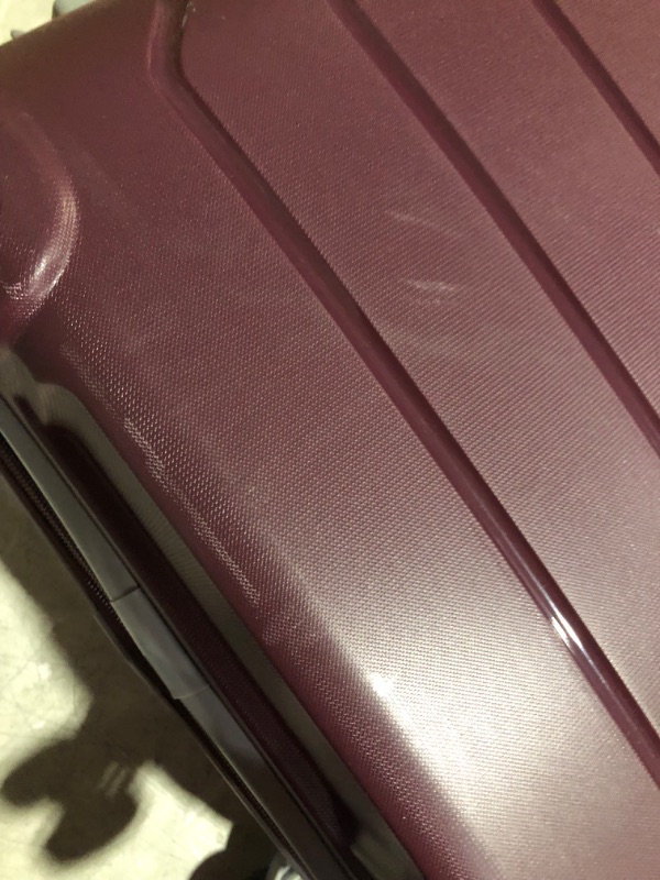 Photo 7 of ***USED - DIRTY - SCUFFED AND SCRAPED - NO PACKAGING - DEFAULT CODE IS 0-0-0***
Samsonite Freeform Hardside Expandable with Double Spinner Wheels, Carry-On 21-Inch, Merlot