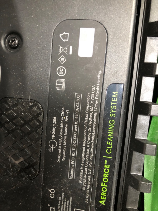 Photo 2 of ***   PARTS ONLY ***
iRobot Roomba E6 (6199) Robot Vacuum - Wi-Fi Connected, Compatible with Alexa, Ideal for Pet Hair, Carpets, Hard, Self-Charging Robotic Vacuum, Sand Dust (Renewed) iRobot E6 Robot Vacuum