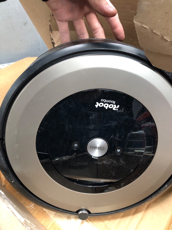 Photo 3 of ***   PARTS ONLY ***
iRobot Roomba E6 (6199) Robot Vacuum - Wi-Fi Connected, Compatible with Alexa, Ideal for Pet Hair, Carpets, Hard, Self-Charging Robotic Vacuum, Sand Dust (Renewed) iRobot E6 Robot Vacuum