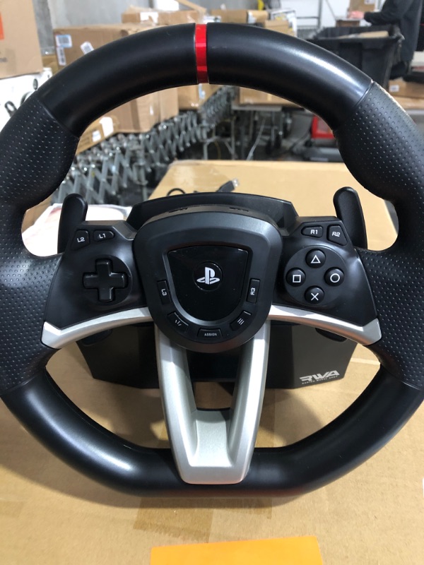 Photo 3 of * used * see all images *
HORI Racing Wheel Apex for Playstation 5, PlayStation 4 and PC - Officially Licensed by Sony - 