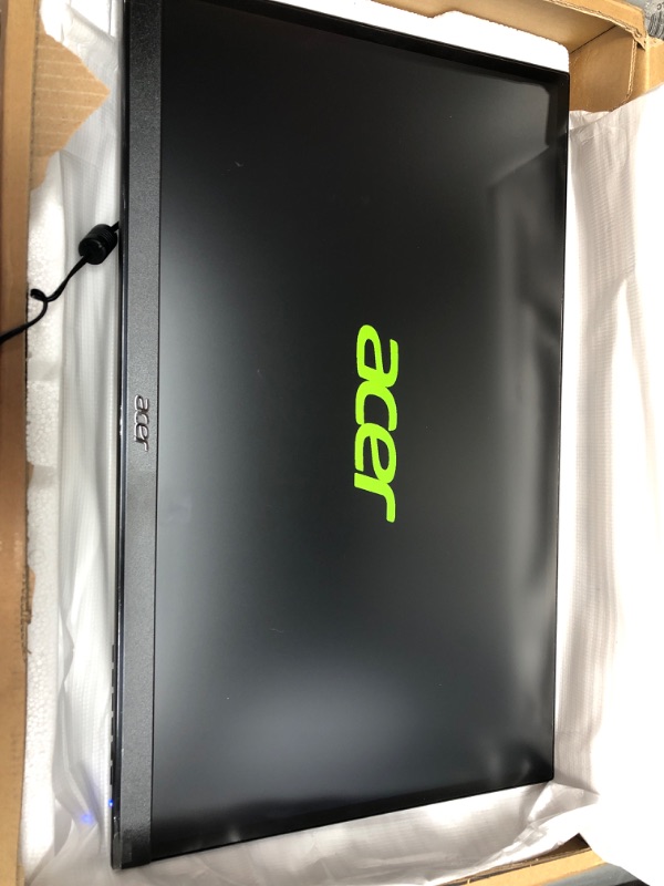 Photo 2 of Acer 21.5 Inch Full HD (1920 x 1080) IPS Ultra-Thin Zero Frame Computer Monitor (HDMI & VGA Port), SB220Q bi