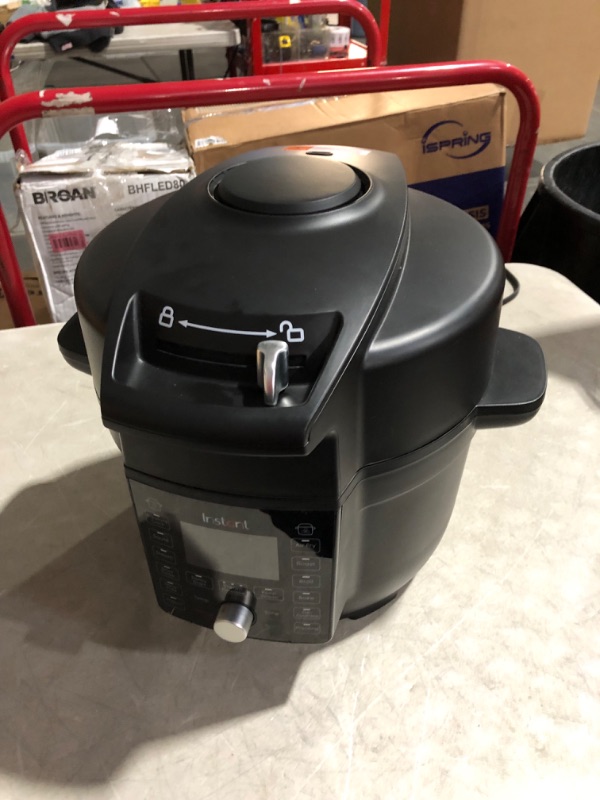 Photo 4 of ***HEAVILY USED AND DIRTY - SEE COMMENTS***
Instant Pot Duo Crisp Ultimate Lid, 13-in-1 Air Fryer and Pressure Cooker Combo, 6.5QT Ultimate