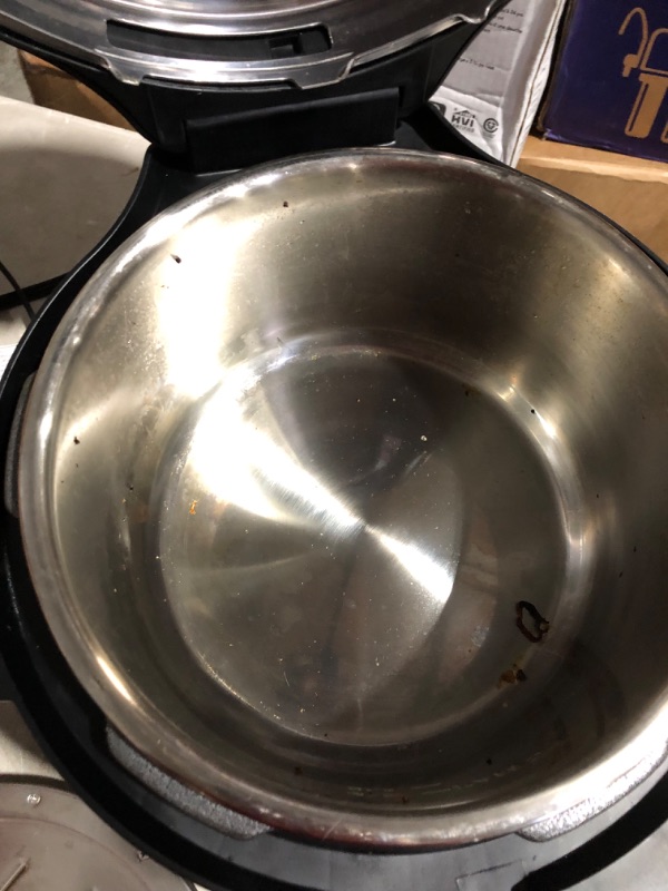 Photo 2 of ***HEAVILY USED AND DIRTY - SEE COMMENTS***
Instant Pot Duo Crisp Ultimate Lid, 13-in-1 Air Fryer and Pressure Cooker Combo, 6.5QT Ultimate