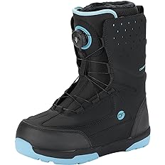 Photo 1 of DEERFAMY Snowboard Boots Step on for Men, Black/Gray