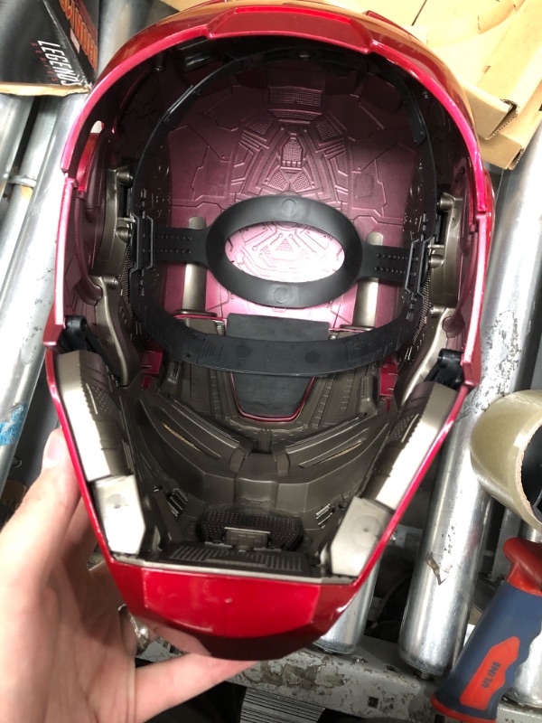 Photo 4 of Avengers Marvel Legends Iron Man Electronic Helmet - Multicolor Characters