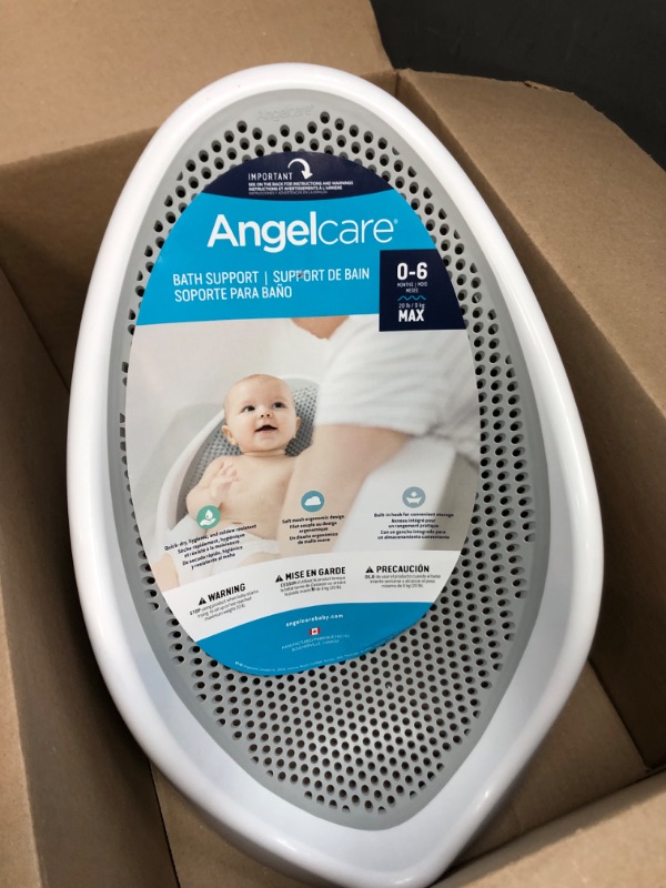 Photo 2 of Angelcare Baby Bath Support (Grey) | Ideal for Babies Less than 6 Months Old